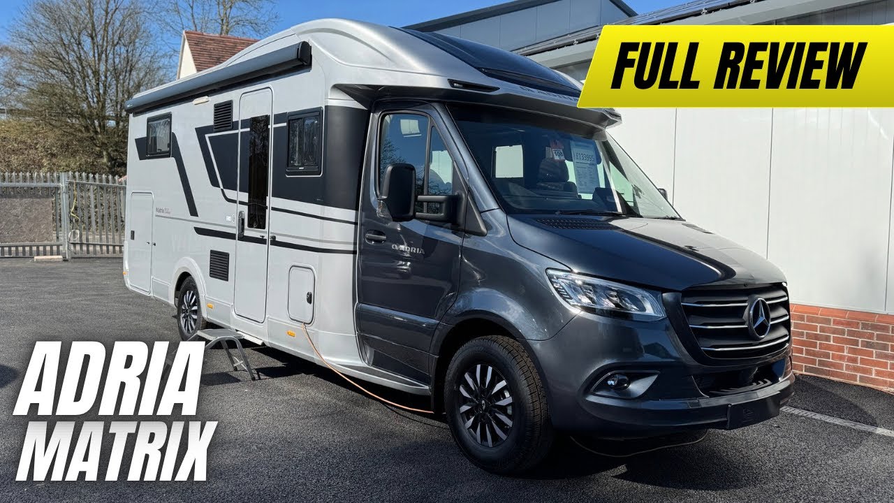 NEW Adria Matrix Supreme DL and DC 2025 Motorhome Review (Mercedes Benz)