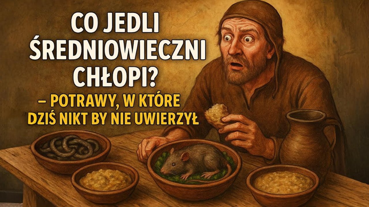 Co jedli średniowieczni chłopi? – Potrawy, w które dziś nikt by nie uwierzył | Nudne Historie Do Snu