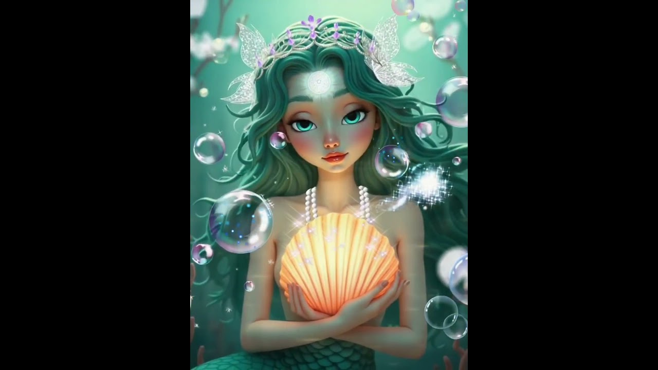 Mermaid Dreams ASMR | Underwater Fantasy for Deep Sleep & Relaxaions  #fantasymeditation