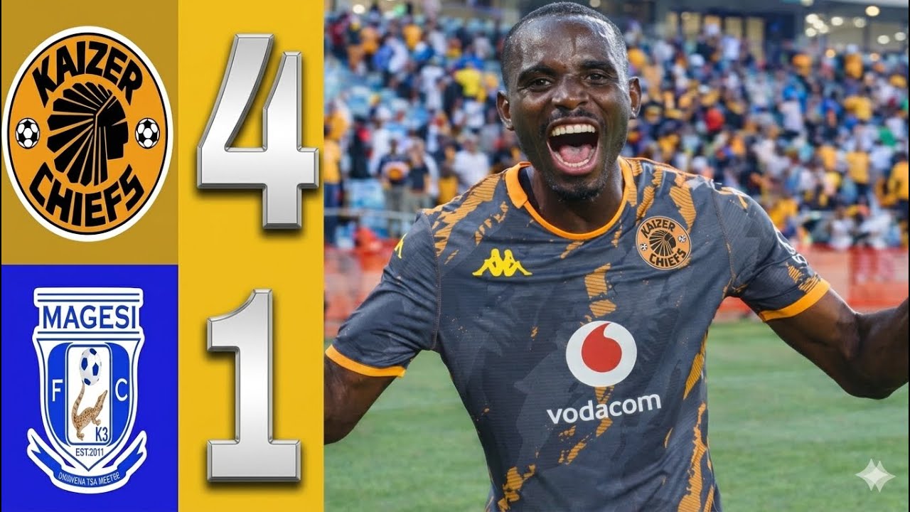 Kaizer Chiefs vs Magesi | Highlights and Goals | Betway Premiership 2026