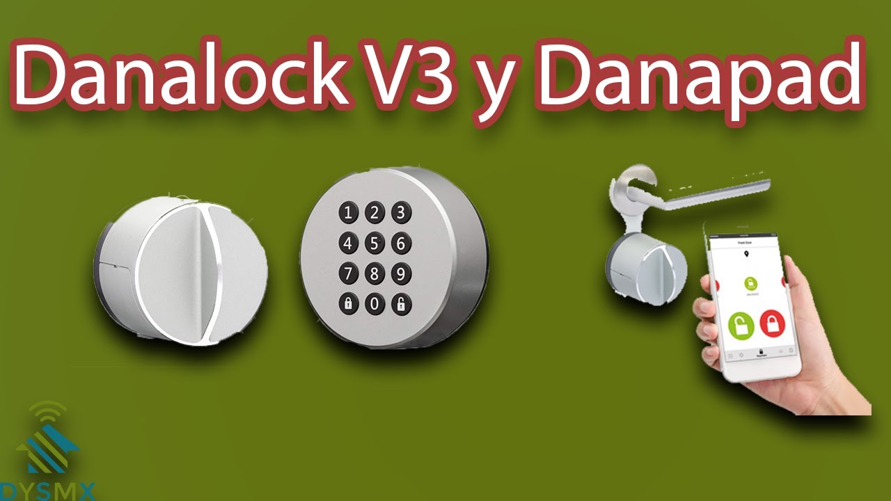 Cerradura inteligente Danalock V3 y Danapad, uso  y review