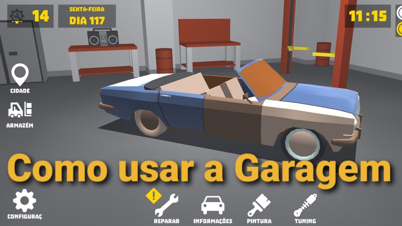 Como usar a Garagem | Retro Garage
