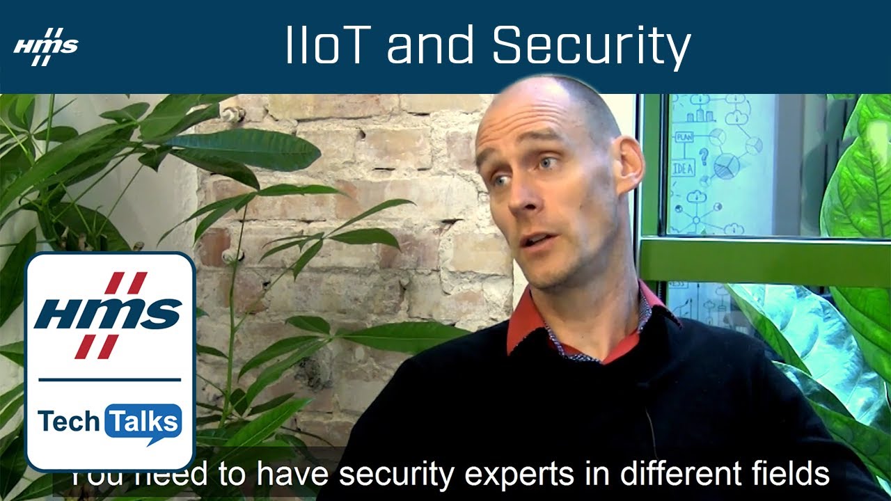 IIoT and Security | Interview with Joakim Wiberg | HMS TechTalks