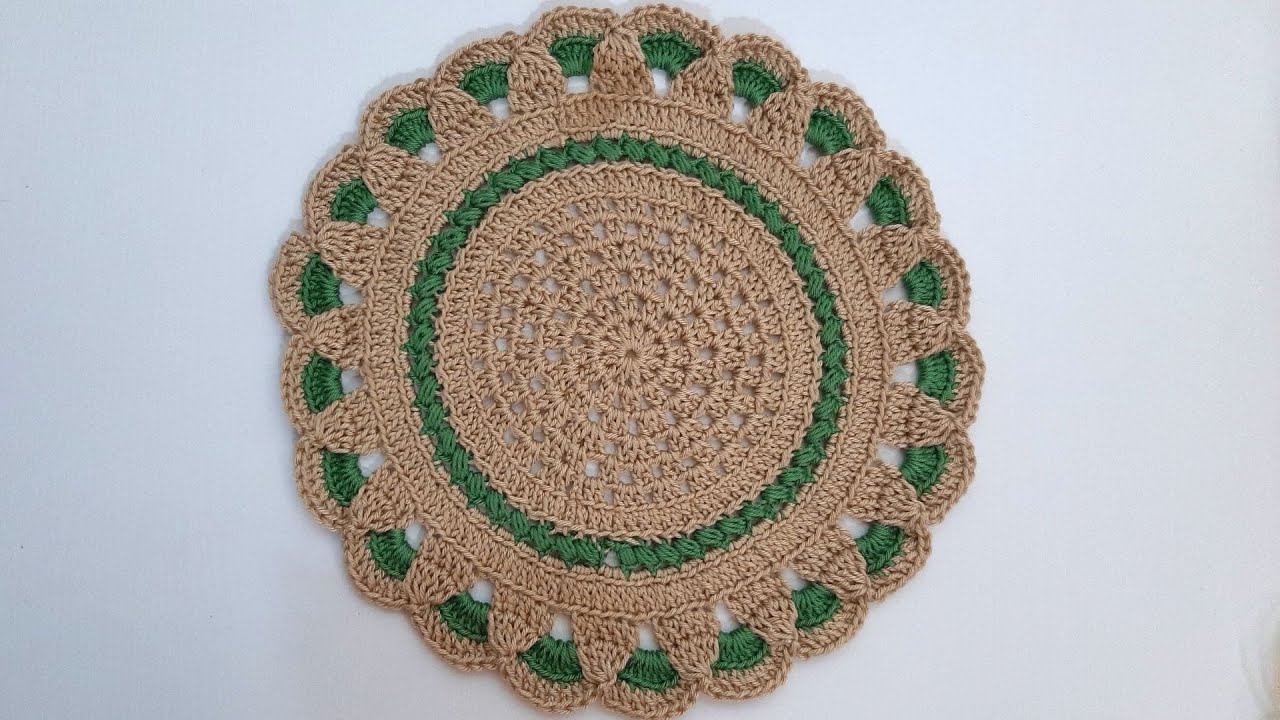 Super Easy Crochet Placemat