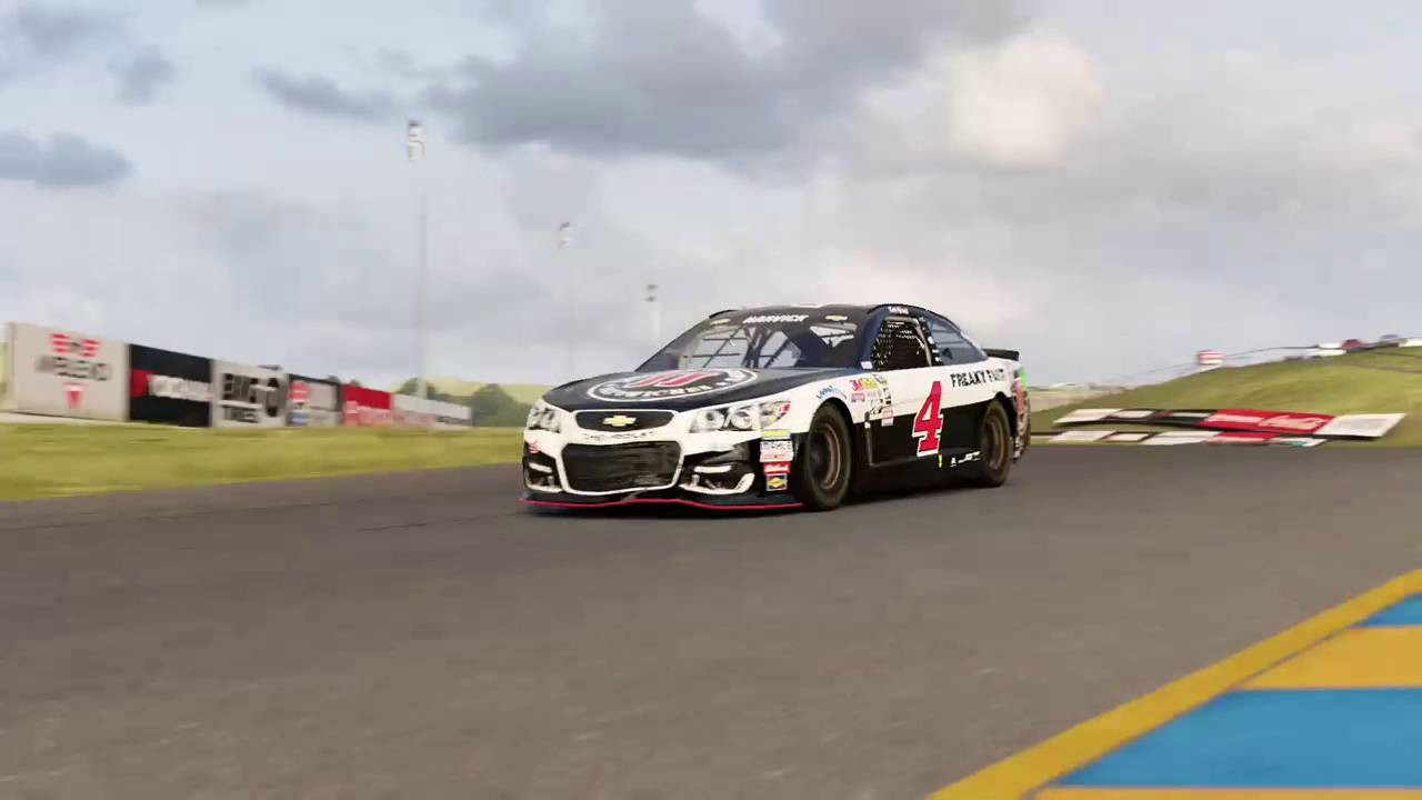 Forza 6 NASCAR sonoma replay