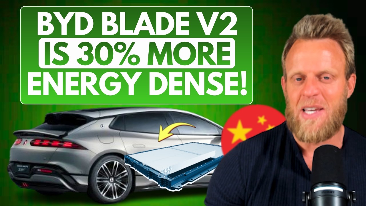 Новый электромобиль BYD с модернизированной батареей Blade V2 обеспечивает запас хода 1068 км.
