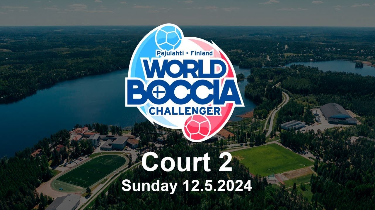 World Boccia Challenger 2024 | Court 2 | Day 2, Sunday 12.5. | Pajulahti, Finland