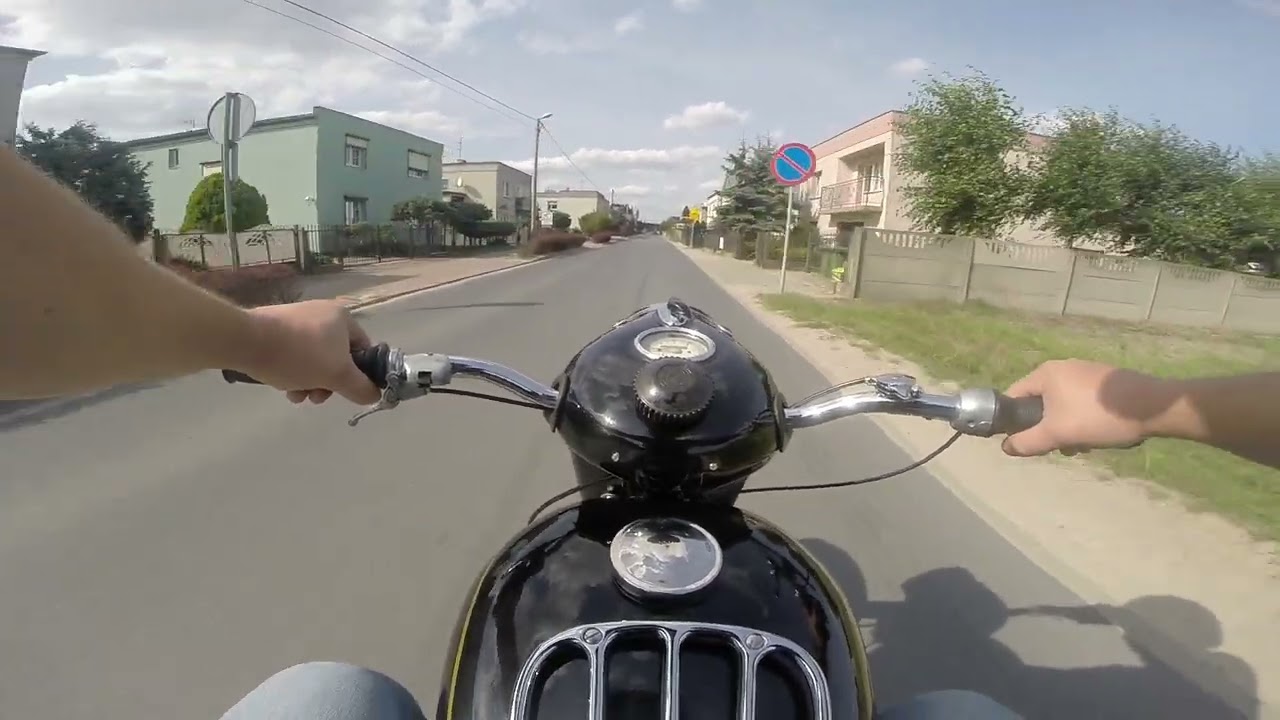 JUNAK M10 Pure Sound. Zapraszam na przejażdżkę starym Junakiem M10.