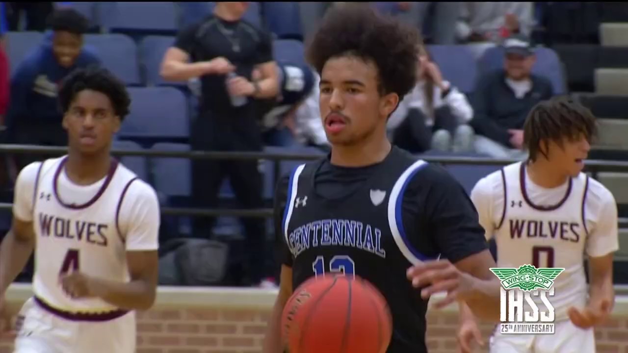 Burleson Centennial vs Mansfield Timberview - Texas High School Boys Basketball Highlights