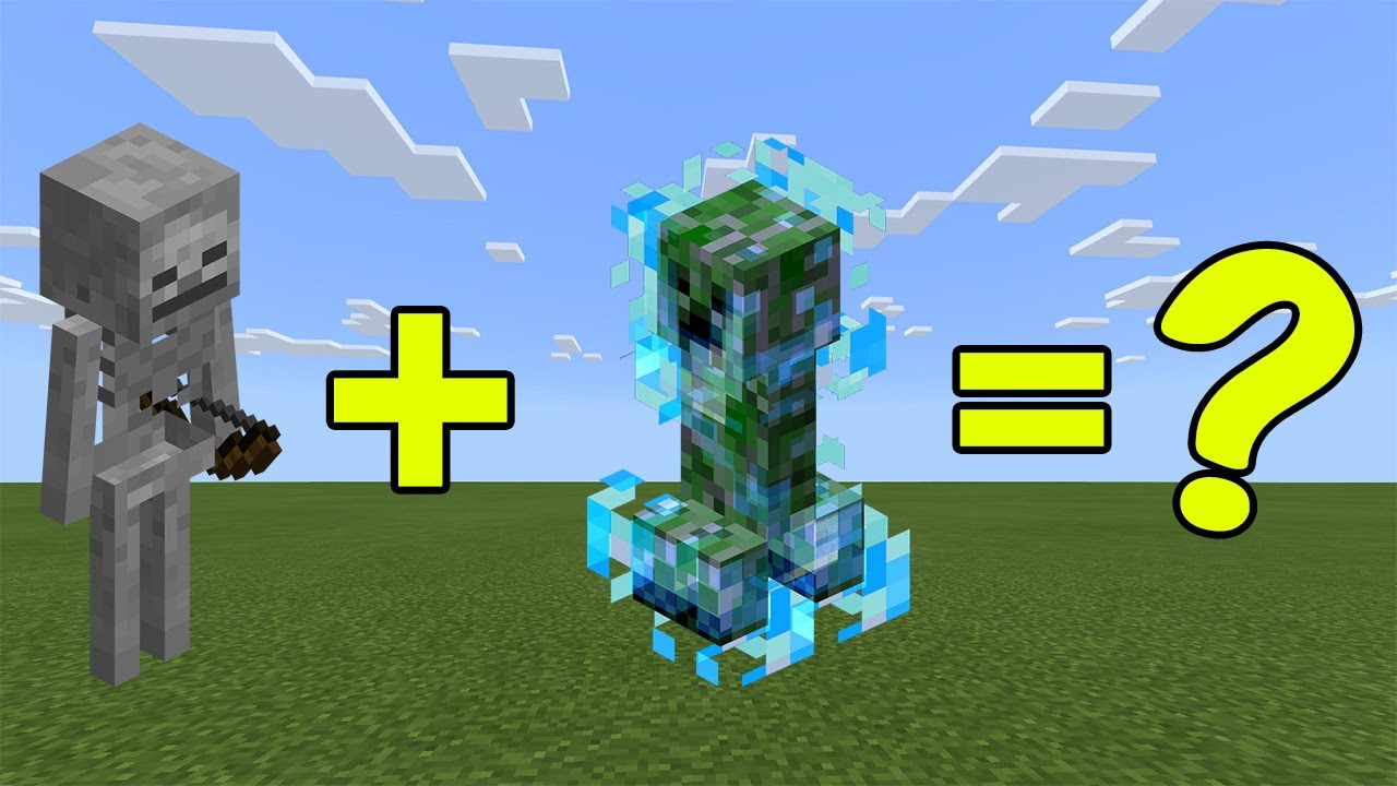 I Combined a Skeleton and a Charged Creeper in Minecraft - Here's WHAT Happened...