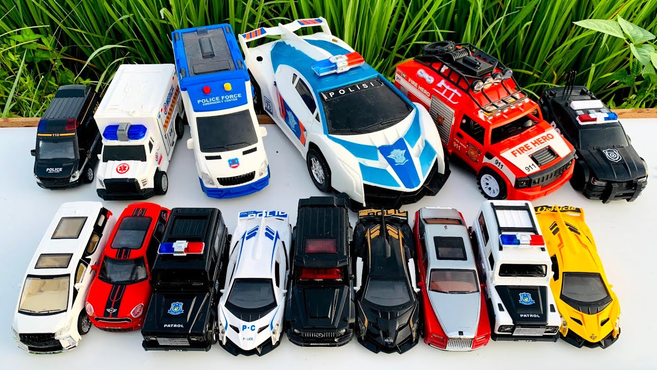 Mobil Mobilan Truk Oleng, Mobil Ambulan Emergency, Mobil Polisi, Mobil Damkar, Mobil Balap #4670