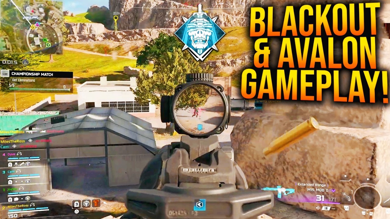 New BLACKOUT GAMEPLAY, AVALON BATTLE ROYALE MAP CONFIRMED, & MORE! (BLACK OPS ROYALE)