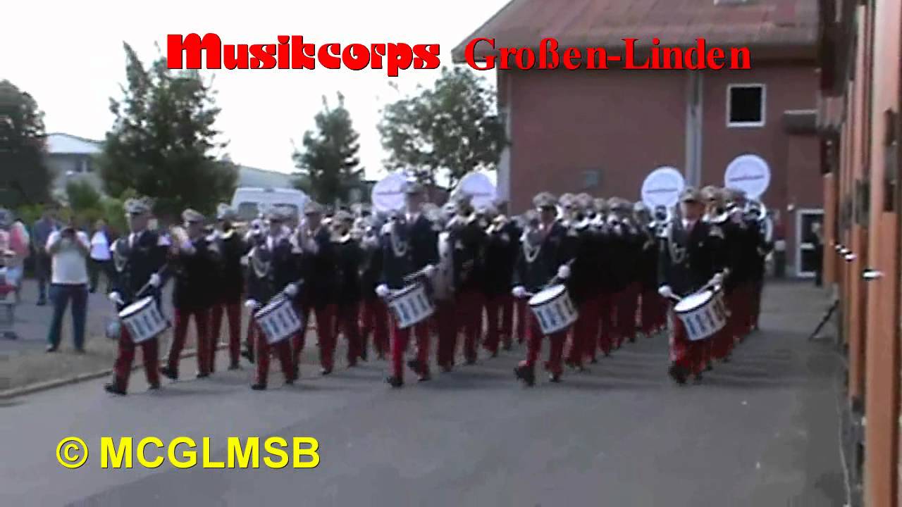 Musikcorps Gro&szlig;en Linden Sieger im Marschwettbewerb in Alsfeld 2011Klasse 4 Brassband