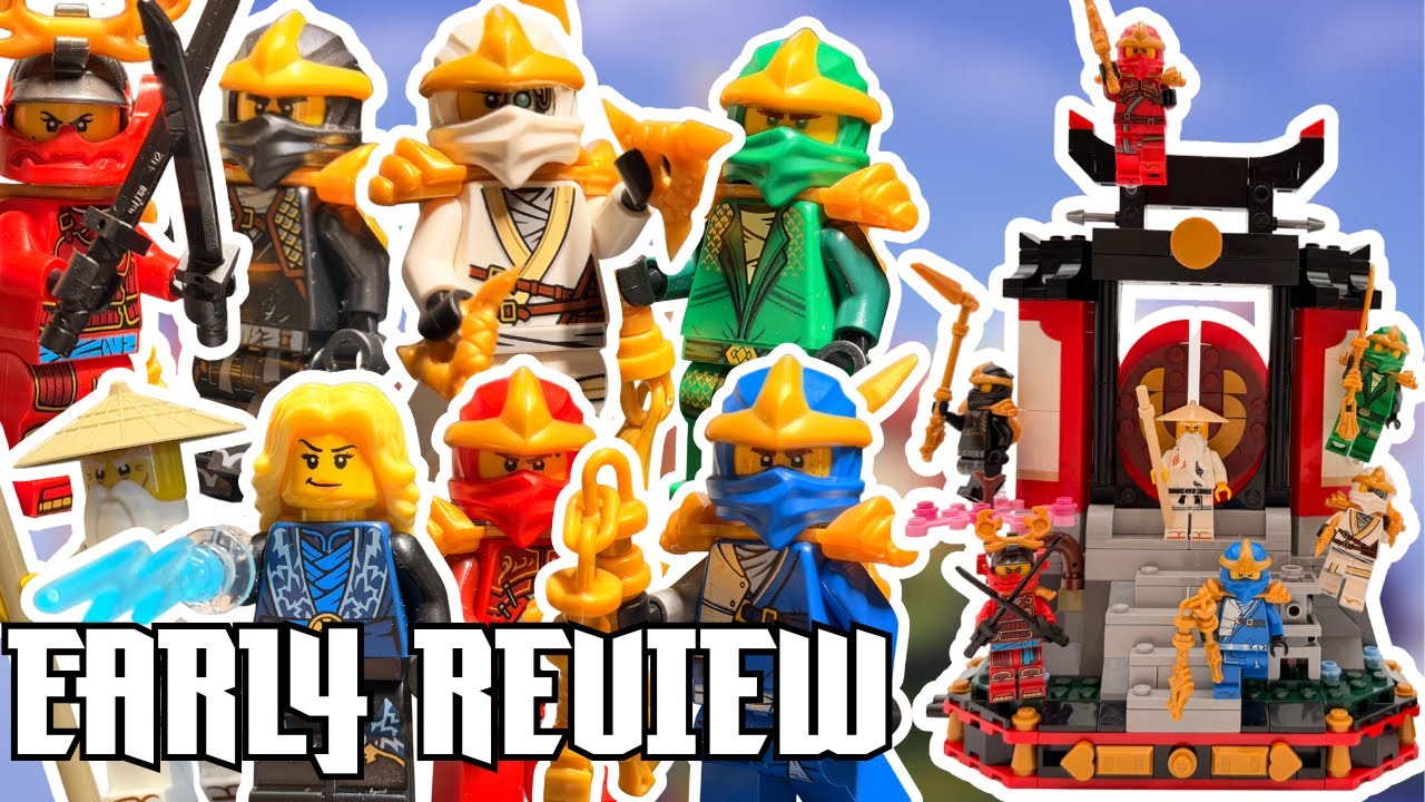 LEGO Ninjago 71866 15th Anniversary Ninja Display Legacy: ПЕРВЫЙ ОБЗОР!