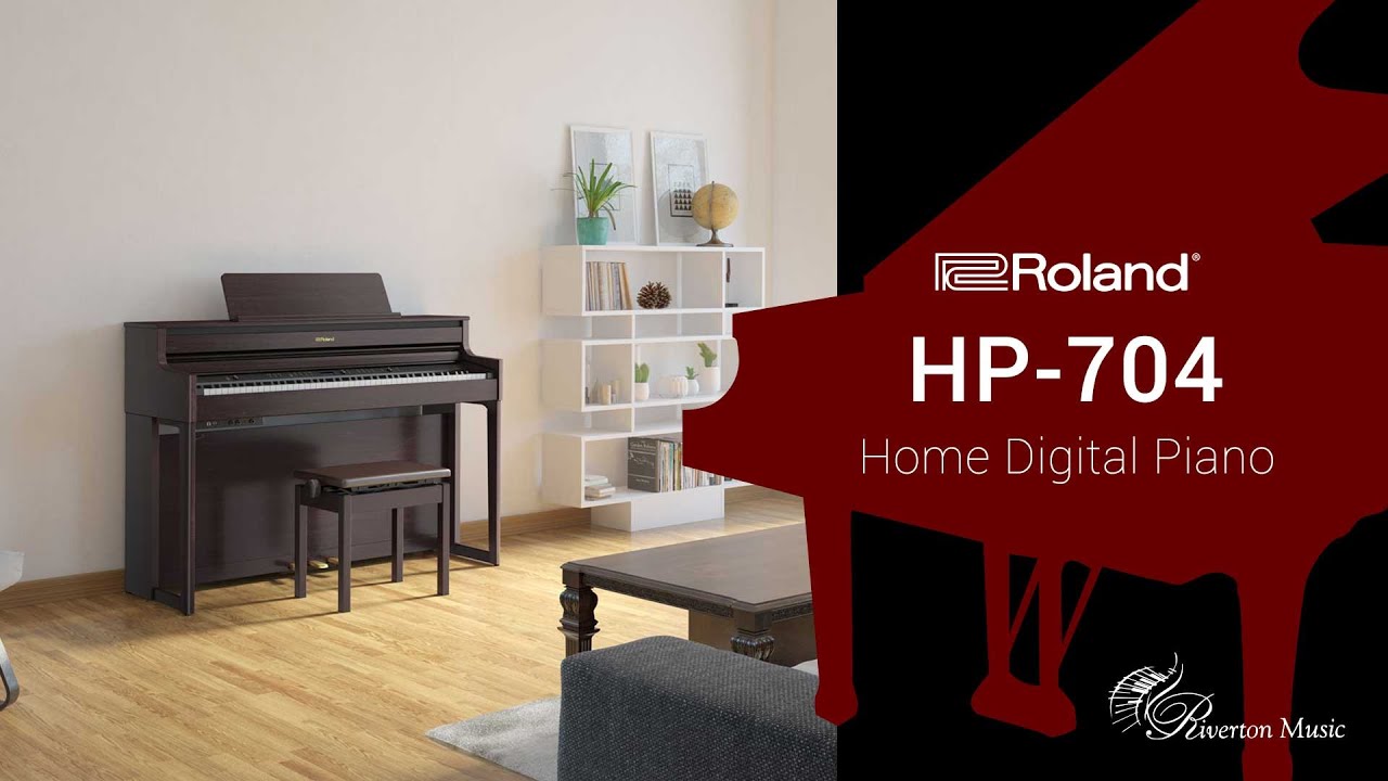 Roland HP704 Digital Piano Demo