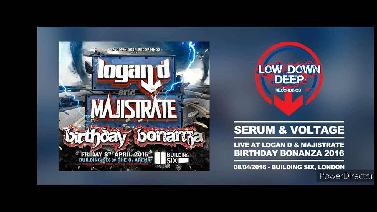 Serum b2b Voltage - Skibadee Shabba D @ Logan d &. majstrates birthday bash