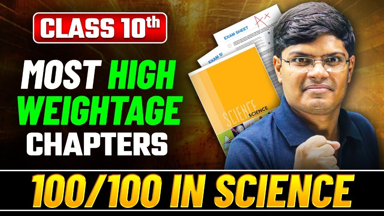 How to Score 100/100 in Science 🔥| Complete in 30 Days | Most Important Chapters of Class 10 Science