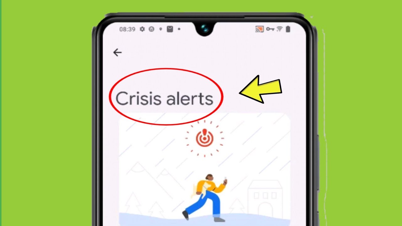 What is Crisis Alert in Android Phone | Phone me  Crisis Alert kya hota hai