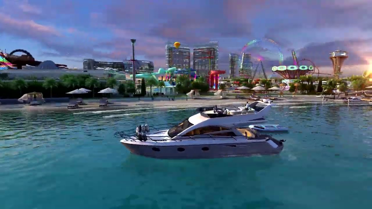 مدينة أجمل مكان - واجهة الشارقة المائية  AJMAL MAKAN CITY - Sharjah Waterfront