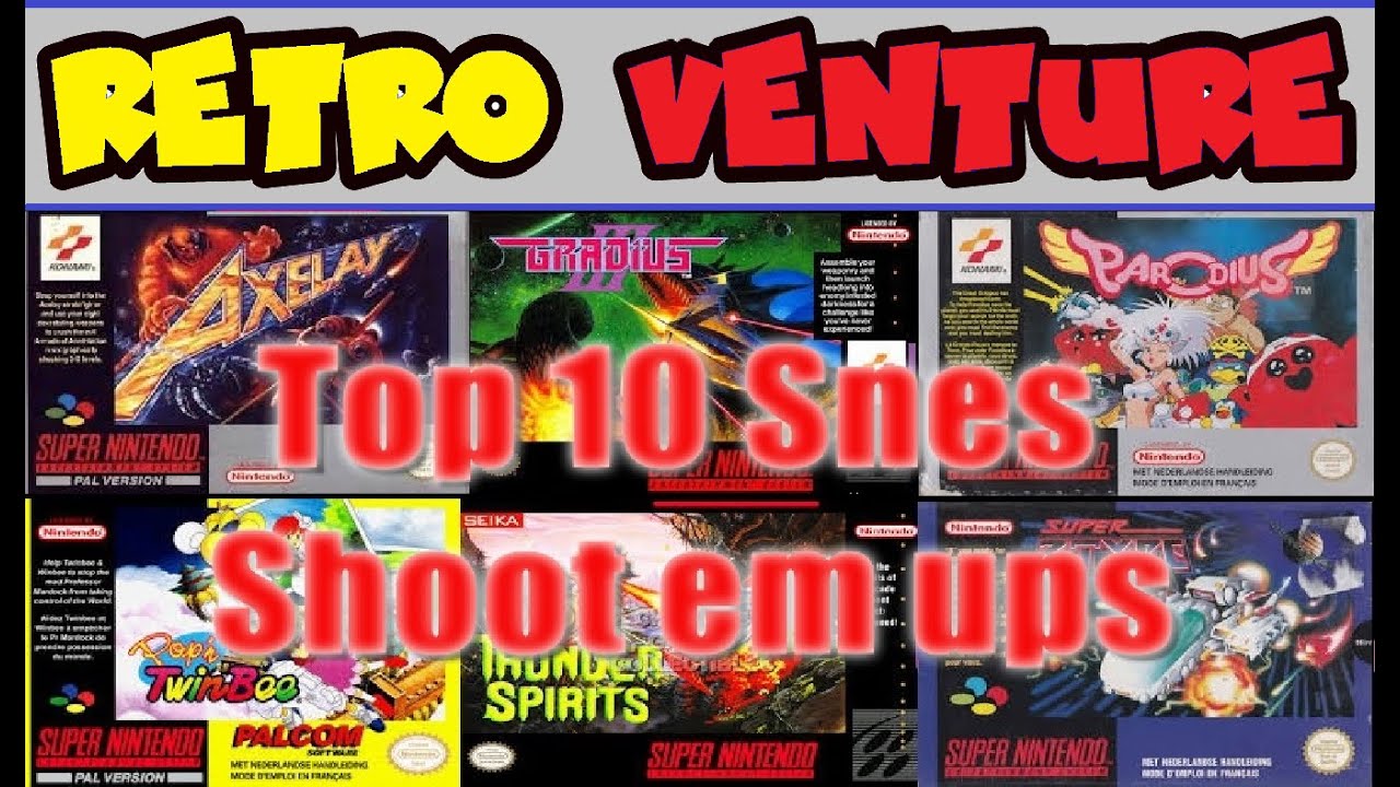 Top 10 best Snes Shoot em Ups RetroVentureUK