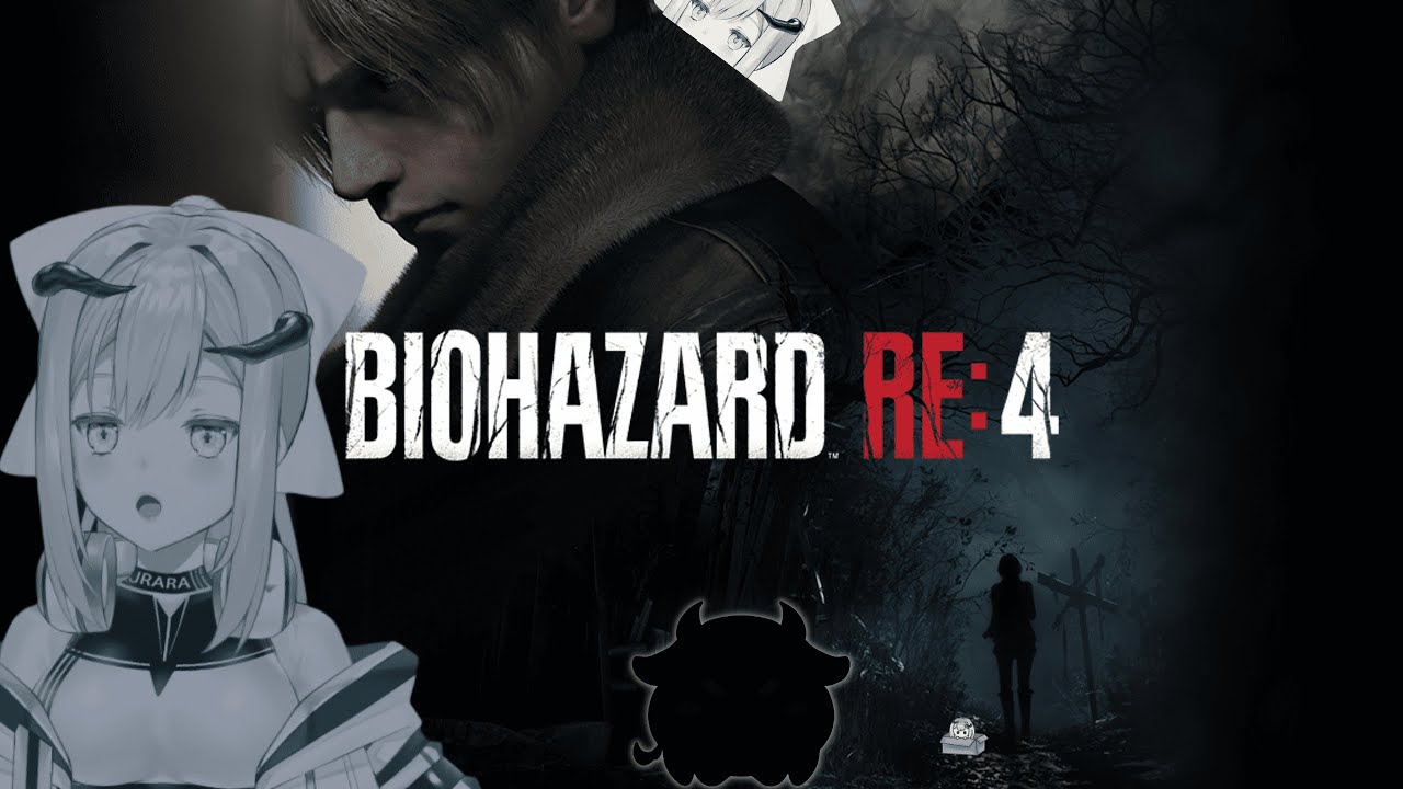 【バイオRE:4】初見プレイ！「死を逸し、倒す快感」&hellip;だそうですｗ Ashley and... 