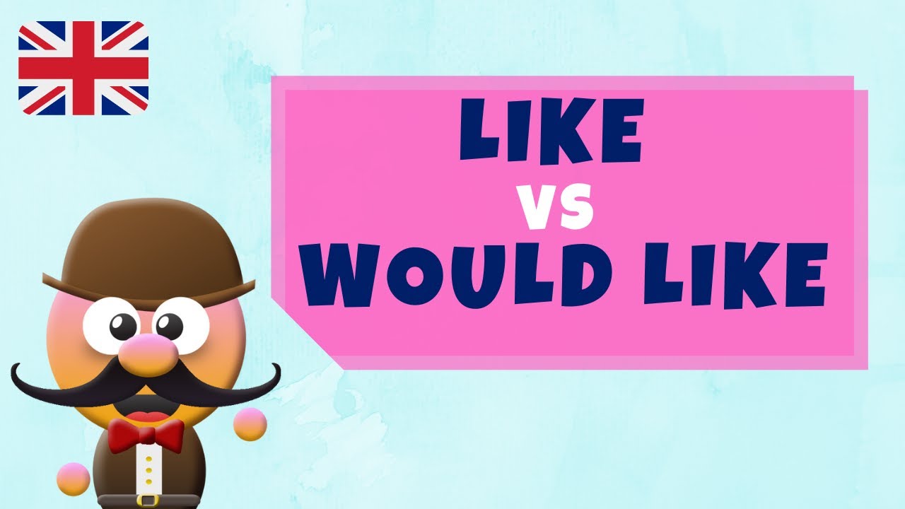 LIKE vs WOULD LIKE - INGL&Eacute;S PARA NI&Ntilde;OS CON MR.PEA - ENGLISH FOR KIDS