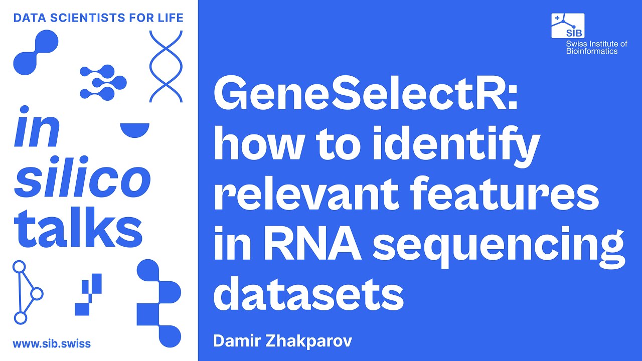 GeneSelectR: how to identify relevant features in RNA sequencing datasets