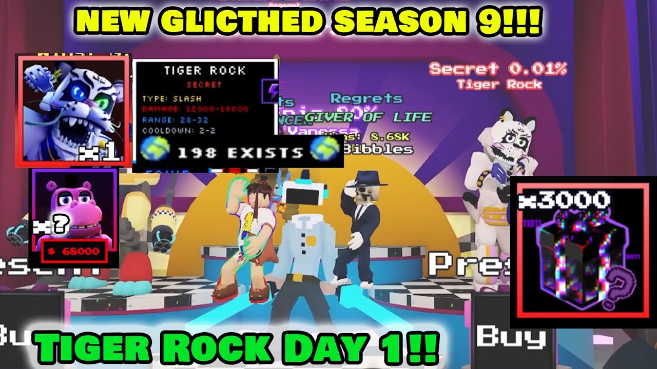 We got TIGER ROCK on DAY 1!!! FNTD New GLITCHED Season