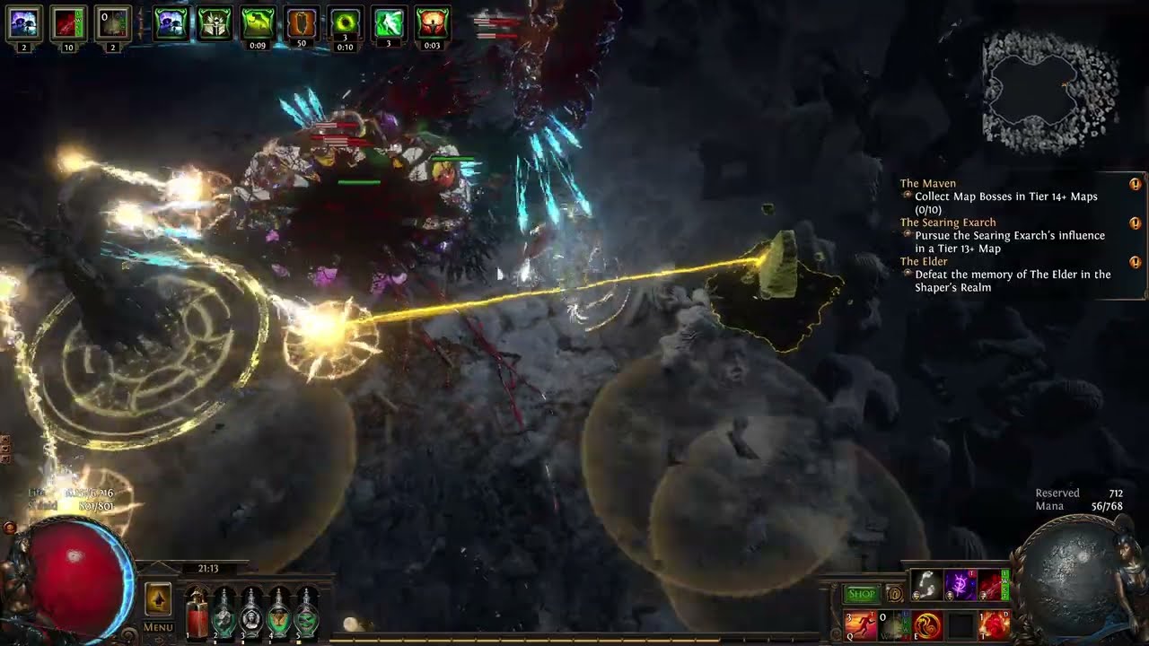 Ziz Sentinel Gauntlet Elder kill