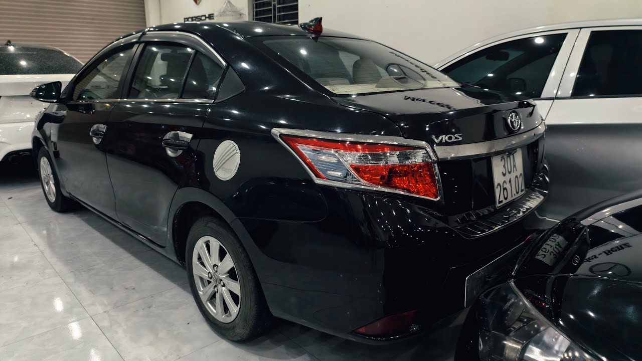 Mới về vios 2014 đen nội thất kem 2 túi khí an toàn giá 155 triệu 0588 56 3333