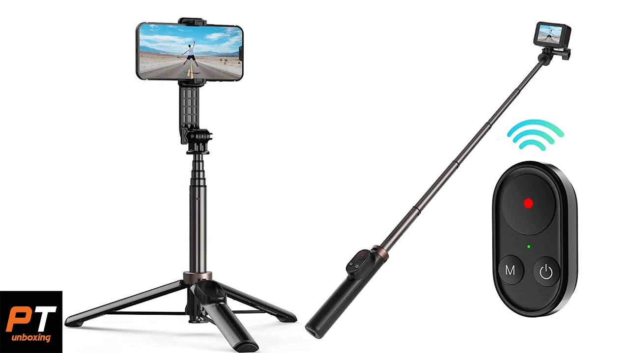 Unboxing TELESIN 3-in-1 Selfie Stick with Wireless Remote for GoPro Hero 10,9,8 GoPro MAX