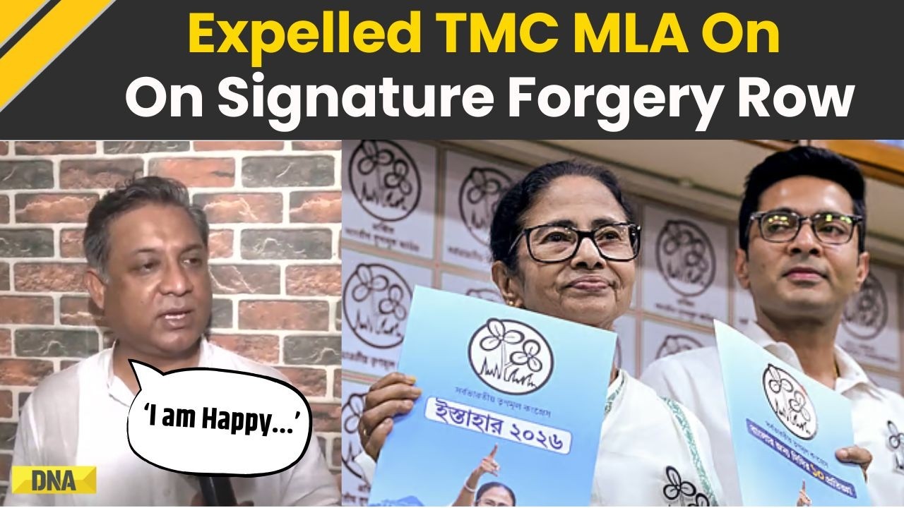 West Bengal News: Expelled TMC MLA Sandipan Saha Reacts To TMC Expulsion Row Over Forged Signatures