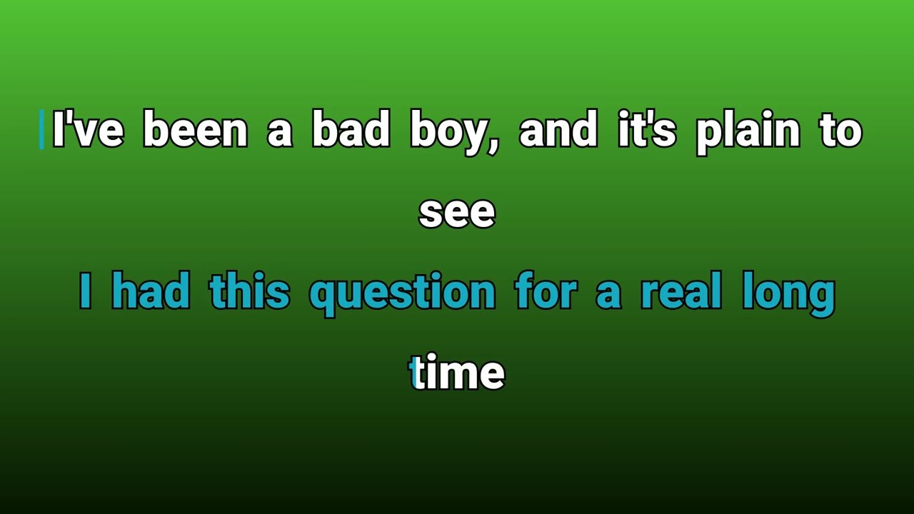 Good Girls Bad Guys - Falling In Reverse (Karaoke)