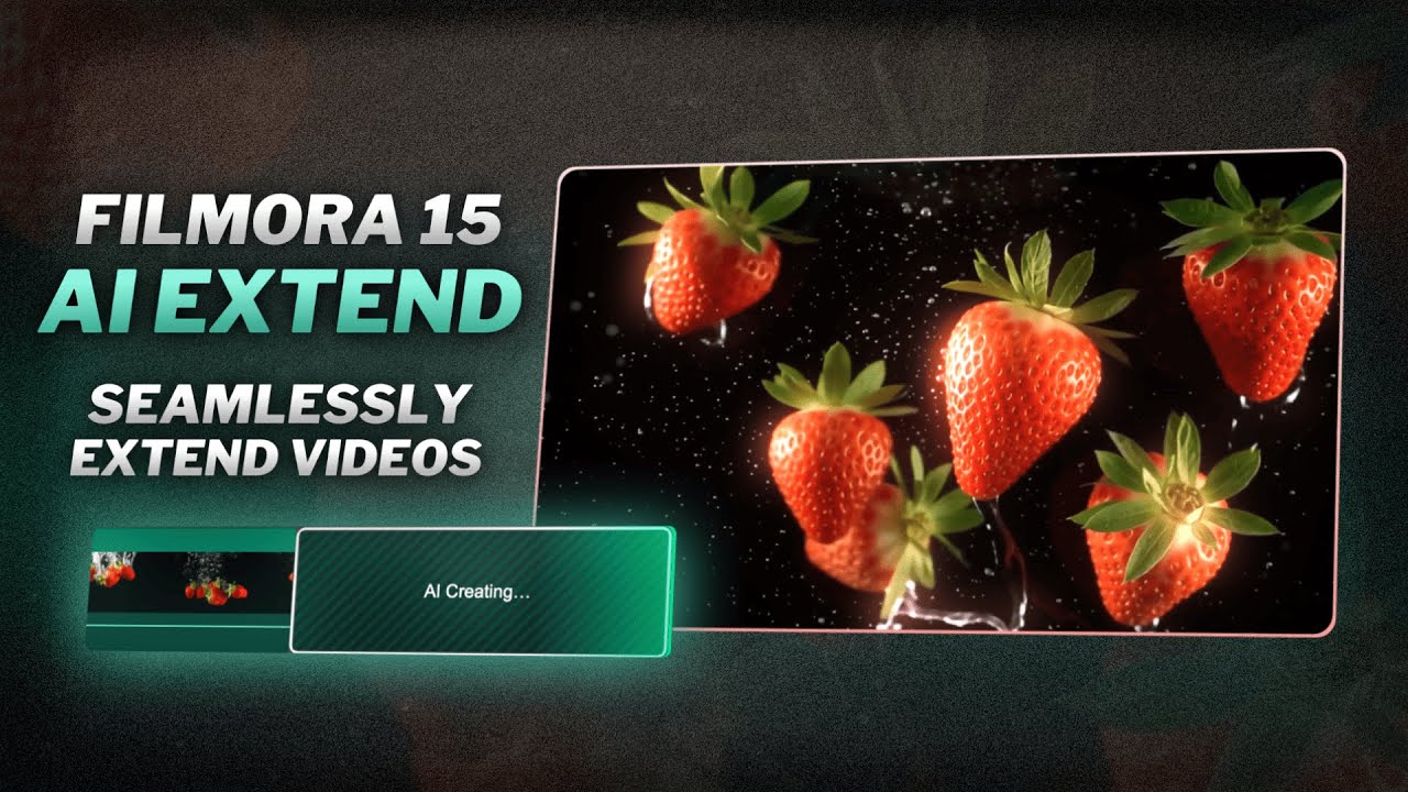 КАК ЛЕГКО РАСТЯНУТЬ ВИДЕО С ПОМОЩЬЮ FILMORA 15 AI EXTEND | ПОШАГОВОЕ РУКОВОДСТВО