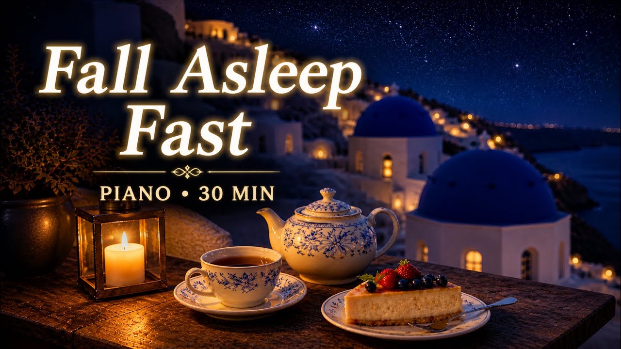 Night Relax ☕🌙 | 30 Min Calm Piano for Sleep & Evening Rest