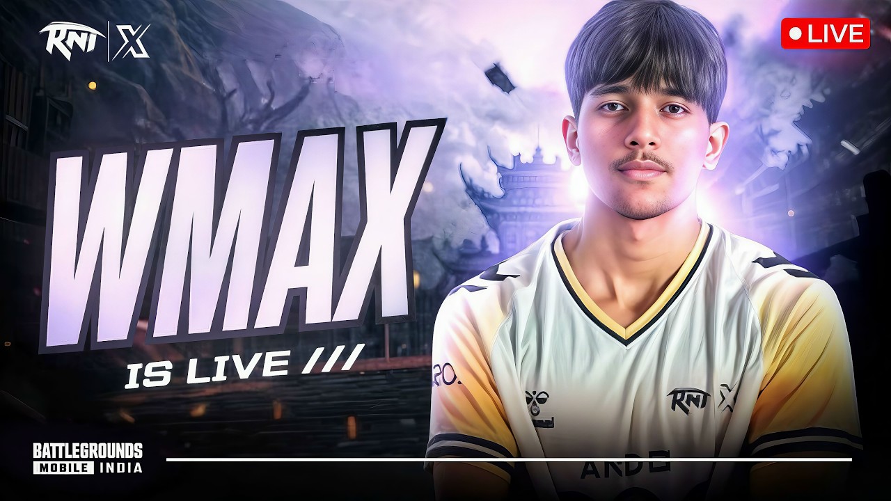 KYA AAJ LUCK HAI ? | JANWAR GAMEPLAY |  WMAX BGMI LIVE 🔴