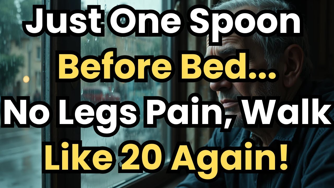 Feel Young Again: 1 Spoon Before Sleep for Stronger Legs | Wise Seniors