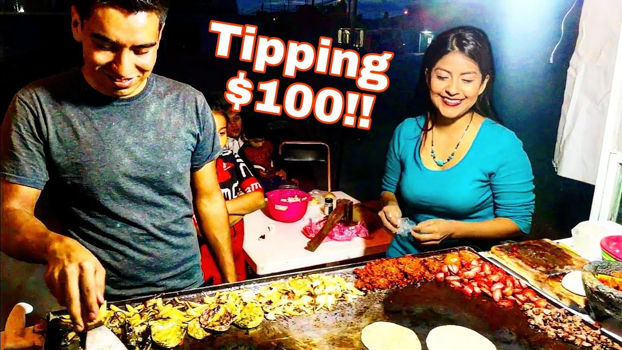 I FOUND Them!! - Tacos NAPO Are Back - The BEST Mexican Street Food - Tipping $100 Dollars In MEXICO