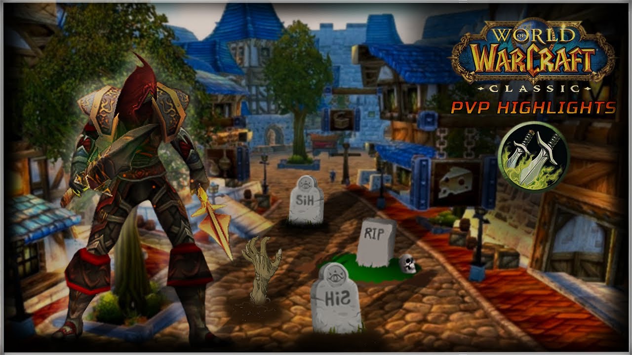 Making a Graveyard in Stormwind | Rogue PvP Highlights WoW Classic