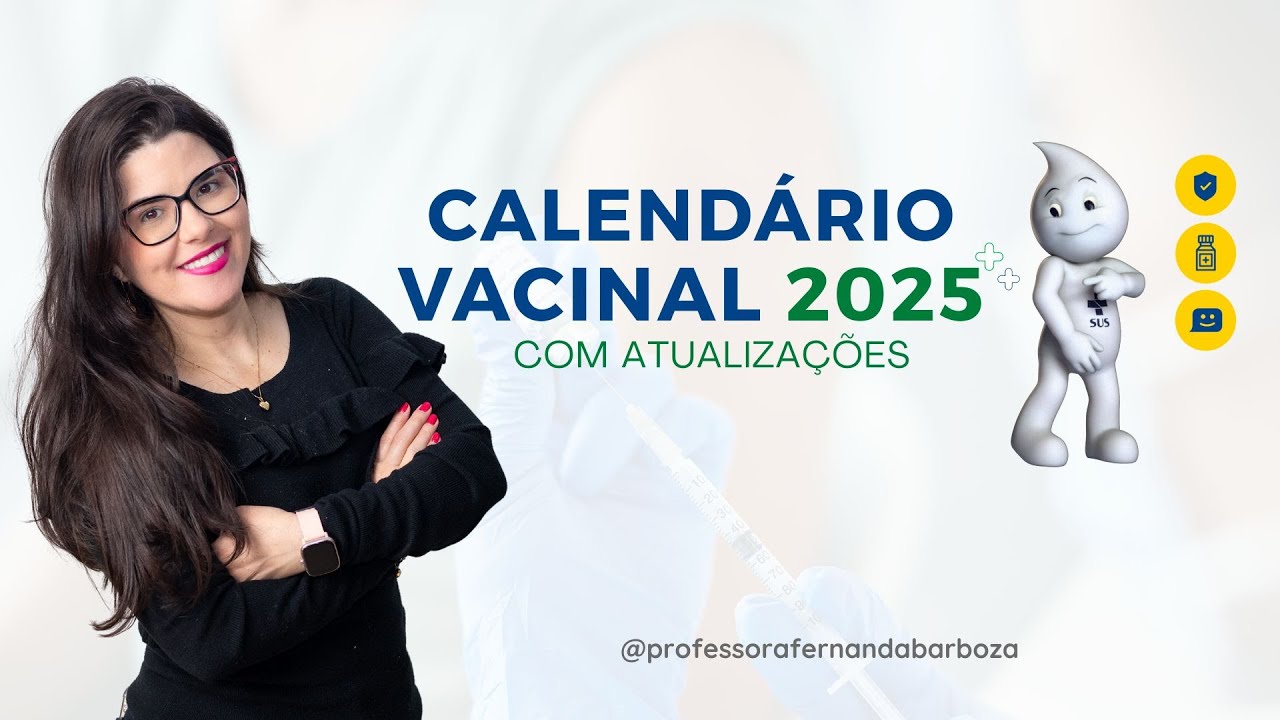 Calendário Vacinal 2025 - Com atualizações