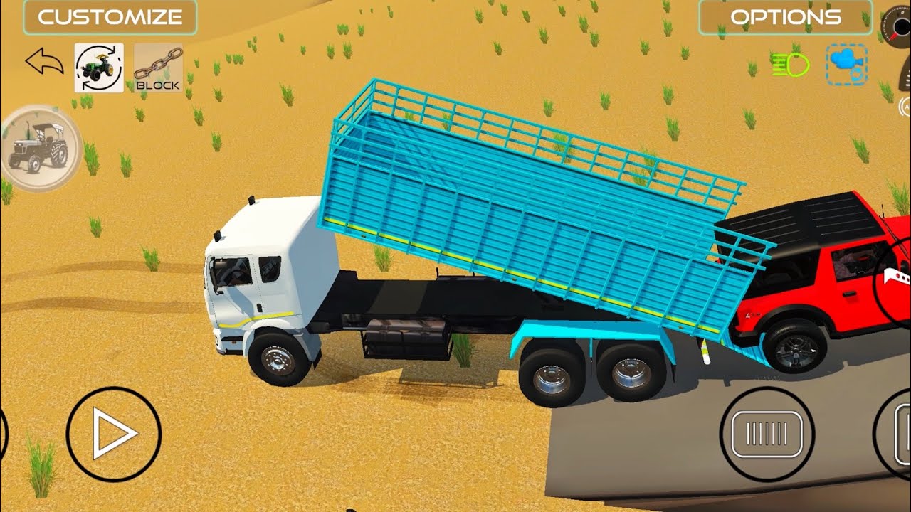 Tring to loding thar in truck truck simulator  #jcb #truck#dumper#games 