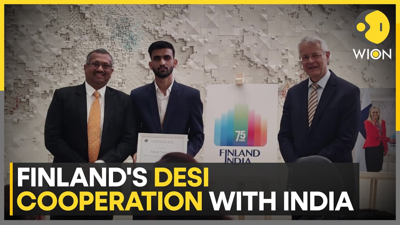 Ambassador Lähdevirta Highlights Finland's DESI Cooperation with India | WION