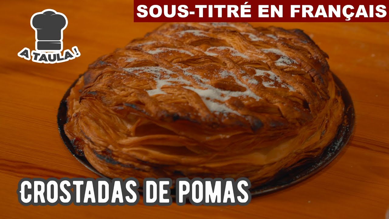 🧑‍🍳🥧 Era arrecèpta dera crostada de pomas / La recette de la croustade aux pommes