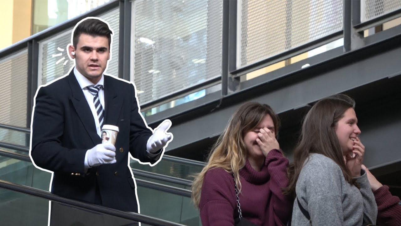 LLAMADAS INC&Oacute;MODAS de EJECUTIVO 📞😅 en las ESCALERAS MEC&Aacute;NICAS [C&aacute;mara Oculta]
