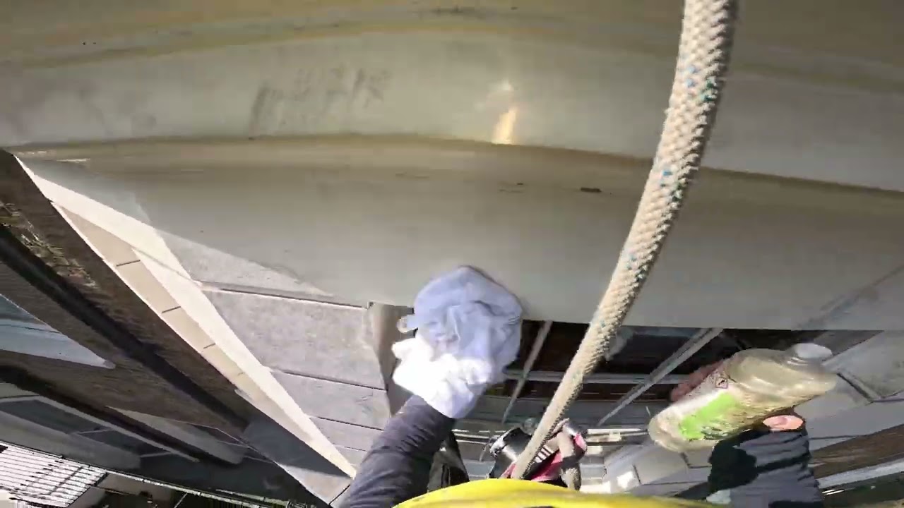 Rope Access Façade Refurbishment in London #londonproabseiling #painting #construction #repairs