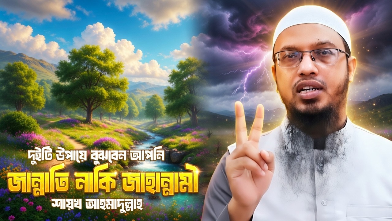 ২টা রোগ হলেই বুঝবেন আপনি জাহান্নামি 😰আপনি জান্নাতি না জাহান্নামী এখুনি যাচাই করুন|shaikh ahmadullah