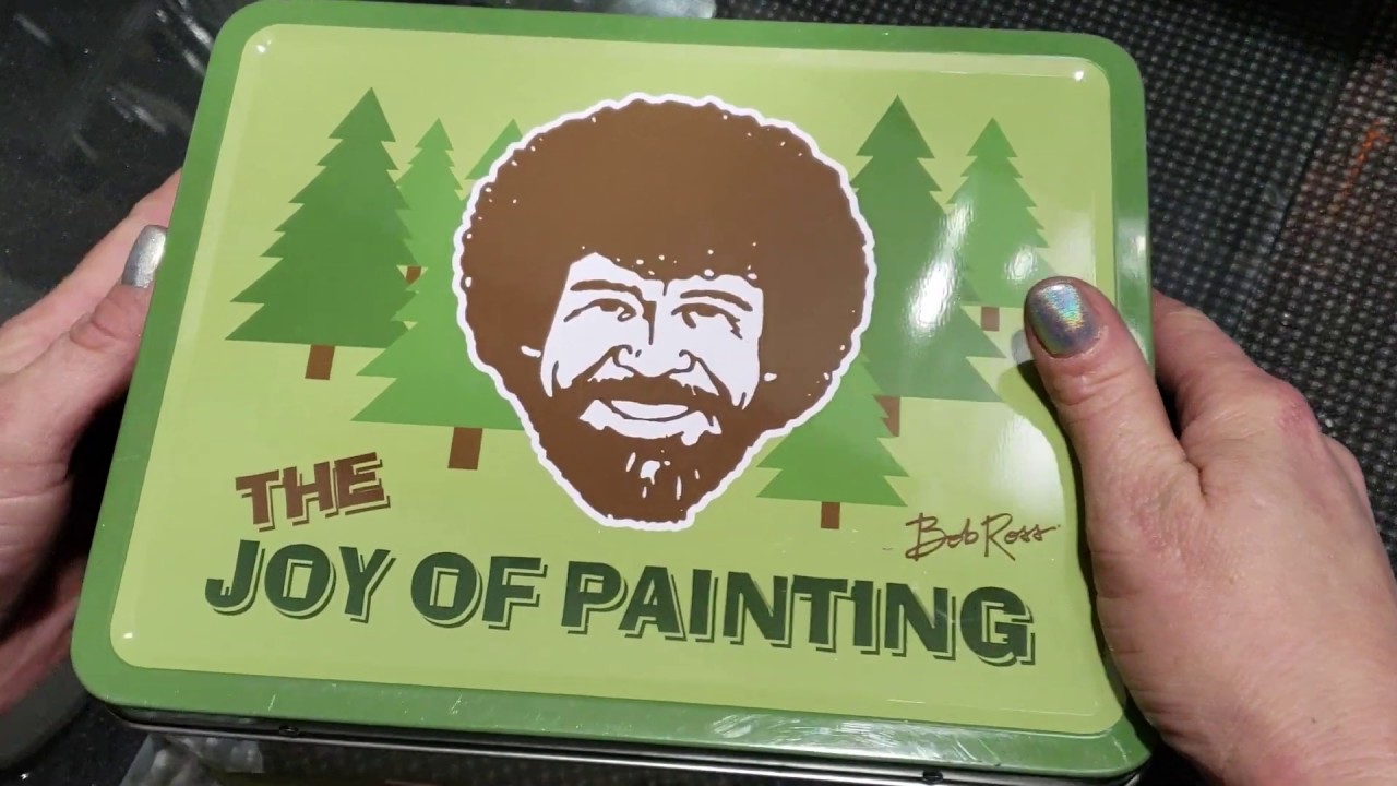 ASMR- Show & Tell- Bob Ross gifts- no talking