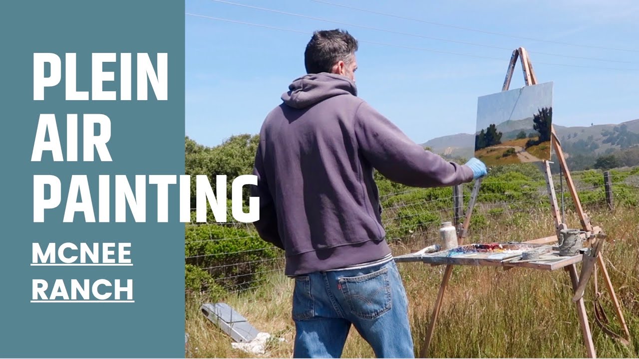 PLEIN AIR oil painting FULL PROCESS with NARRATION