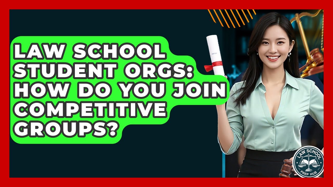 Law School Student Orgs: How Do You Join Competitive Groups? - Law School Prep Hub
