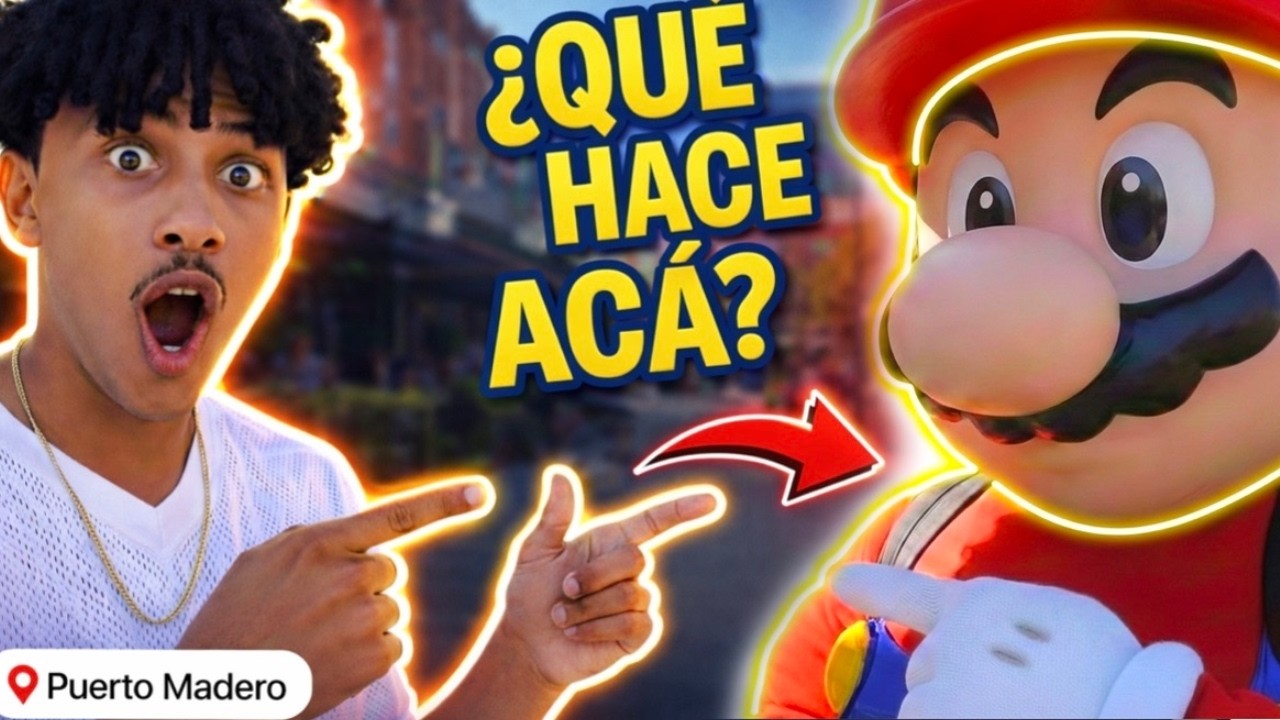 Este Mario Me siguió en PUERTO MADERO Argentina 